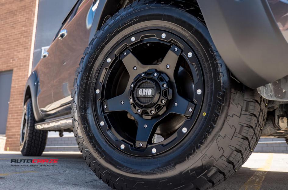 FORD RANGER GD04 MATTE BLACK